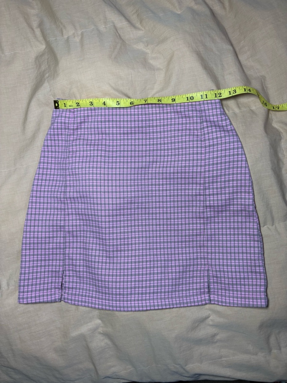 Pink Plaid Mini Skirt - Stylish Women's Skirt